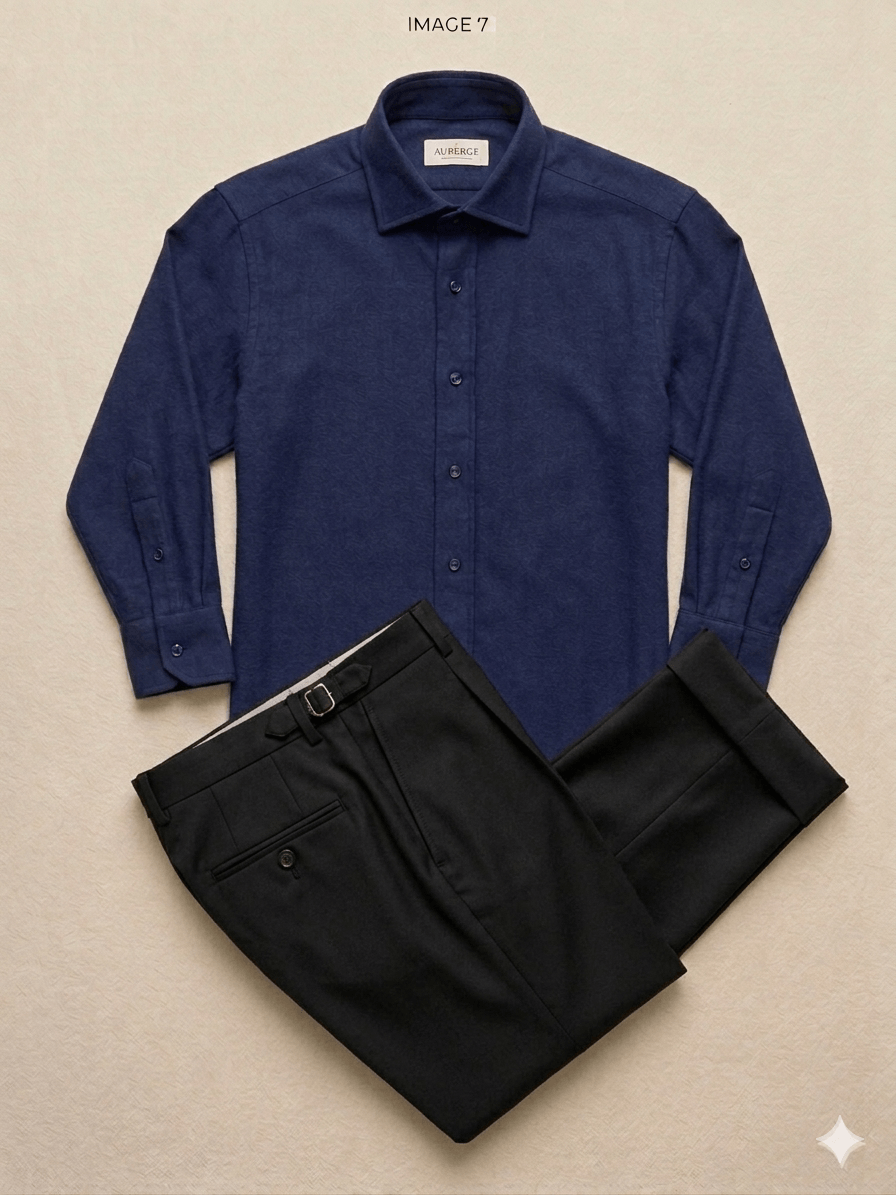 Blue Linen Shirt