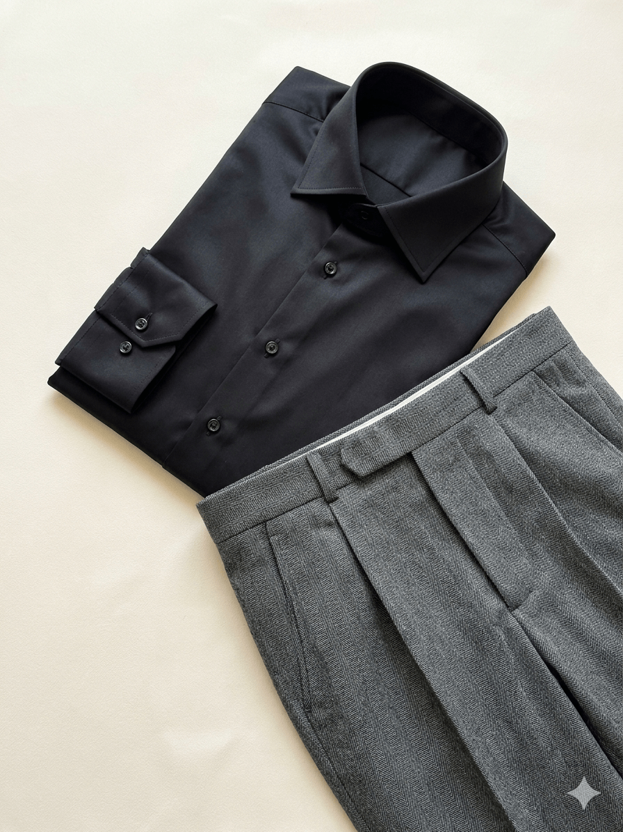 Black Linen Shirt