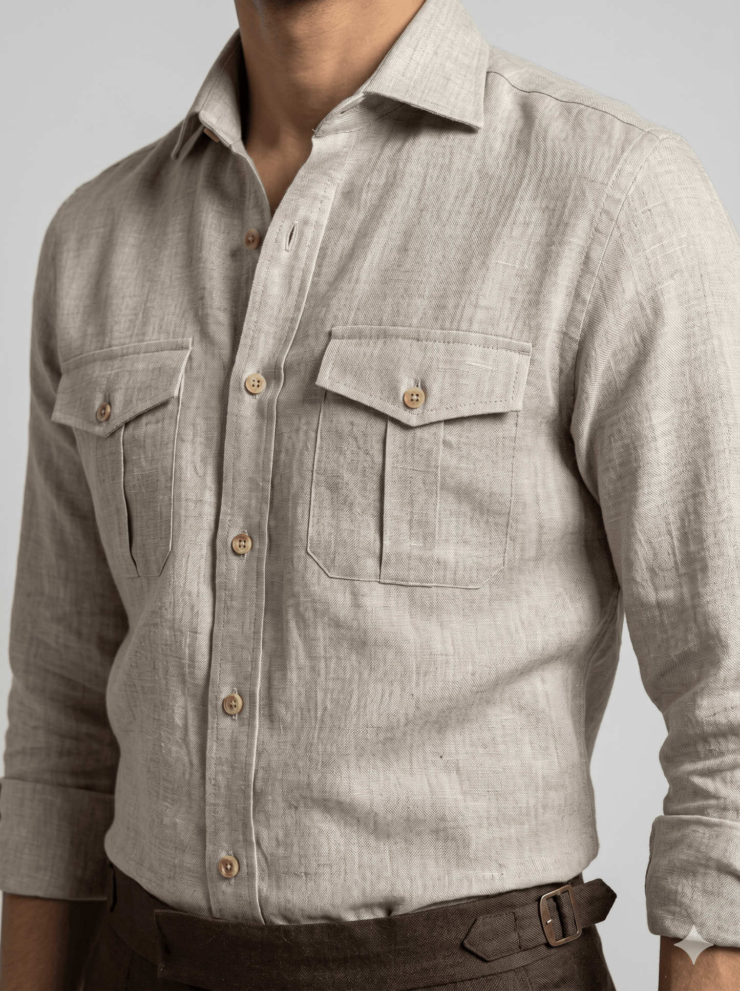 Sand Linen Shirt