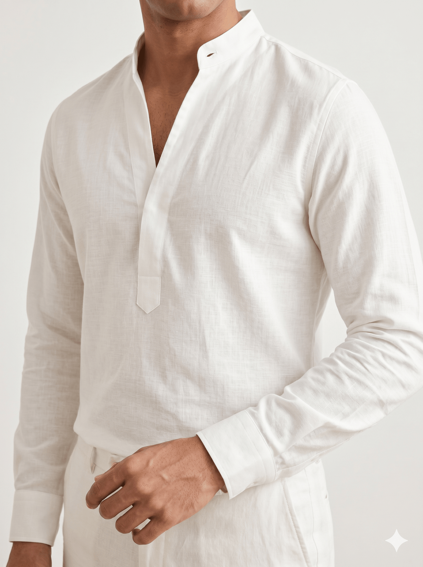 White Linen Shirt